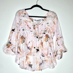 American Rag Flowy Floral Print Blouse